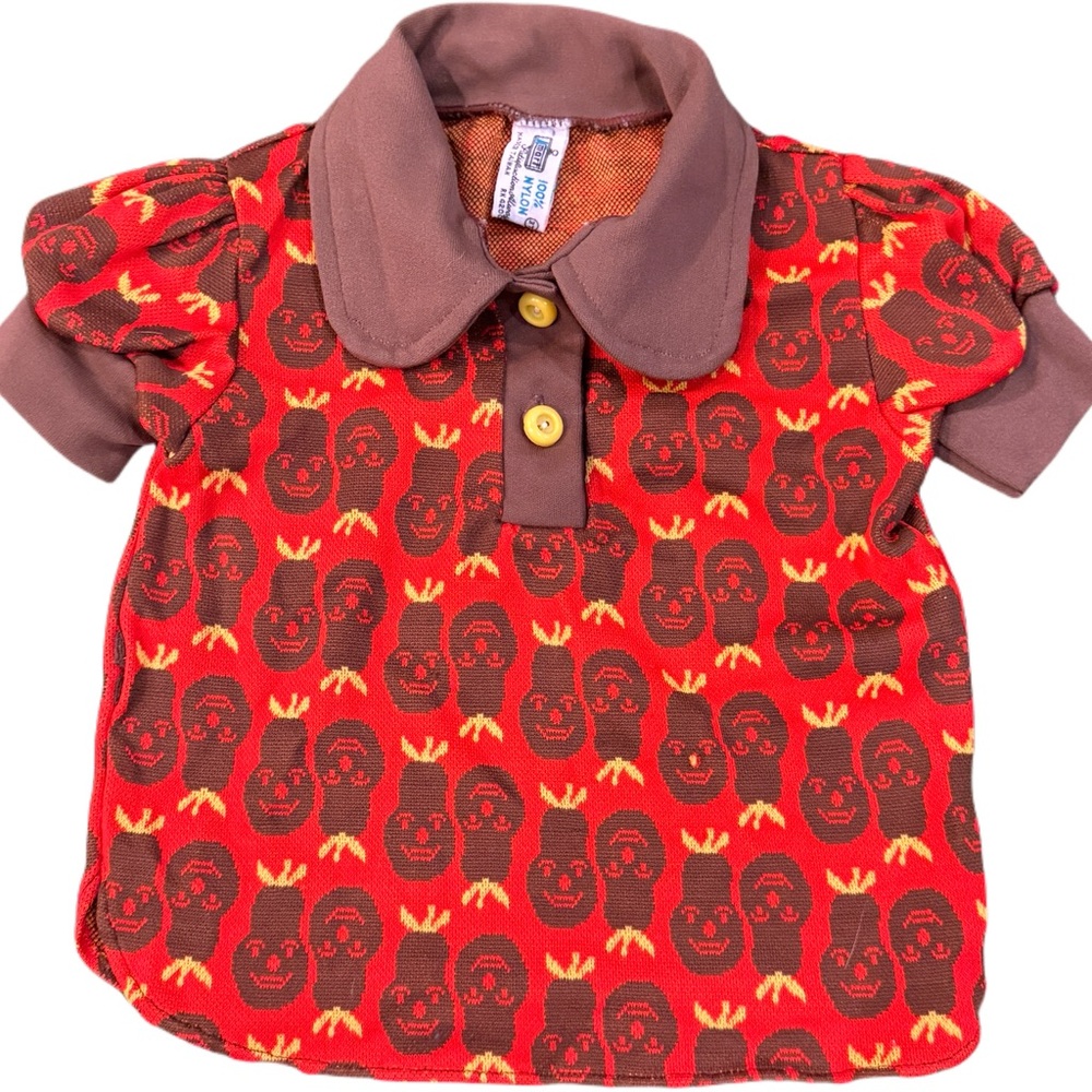 Vintage Kids Tiki Shirt - Girls sz. 24 mo.